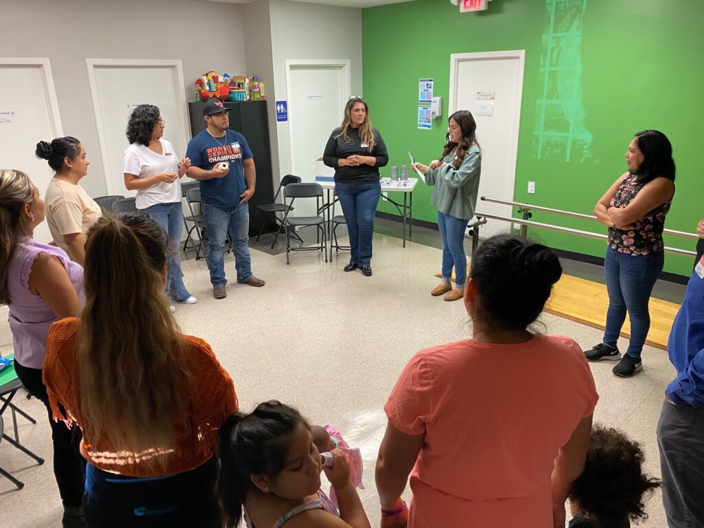 Pictured: Parent Orientation night hosted at Cole Pediatric Therapy (Humble)